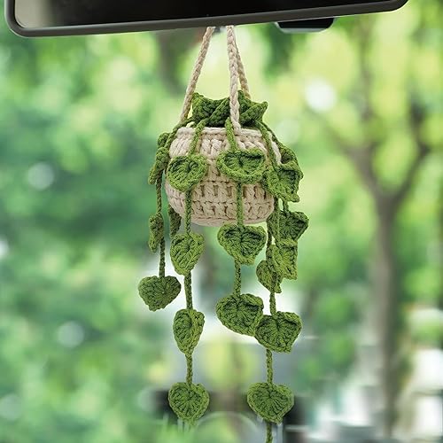 Lindos accesorios para plantas de automóvil, accesorios de suspensión para espejo de automóvil, accesorios de suspensión para espejo retrovisor