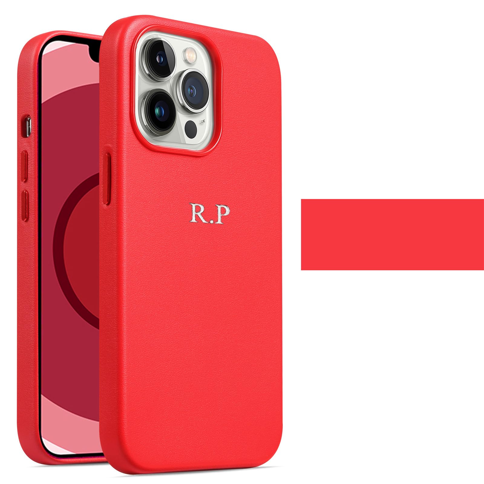 ajew(エジュー) iPhone13 / red 【patent case】 Amazon.com: ZIPULIS Personalise Gold Silver Initial Letters