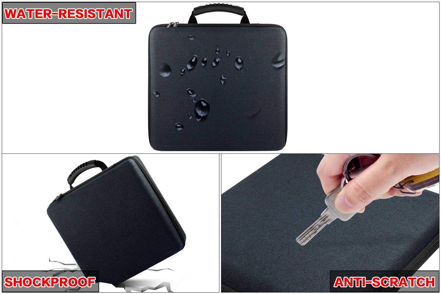 300+ Batterie-Organizer mit Batterietester (BT168), Tasche für Batterien AA AAA AAAA 9V 6V C D Lithium 3V LR44 CR2 CR1632 CR2032 CR123A ...