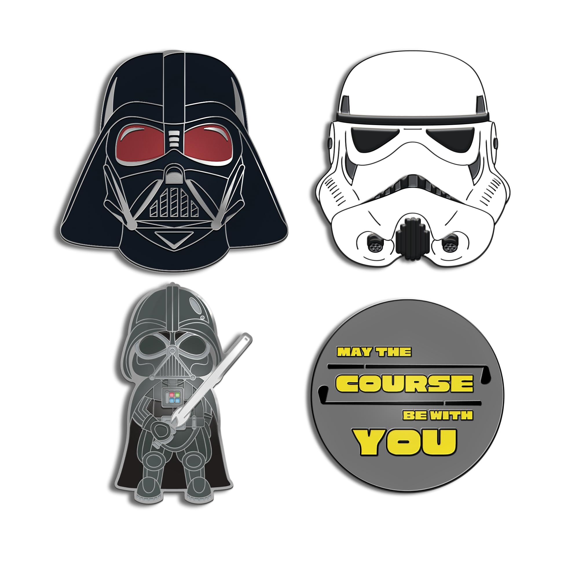 Golf Ball Marker Gift Set - Galatic Legends Ball Markers (Postcard)
