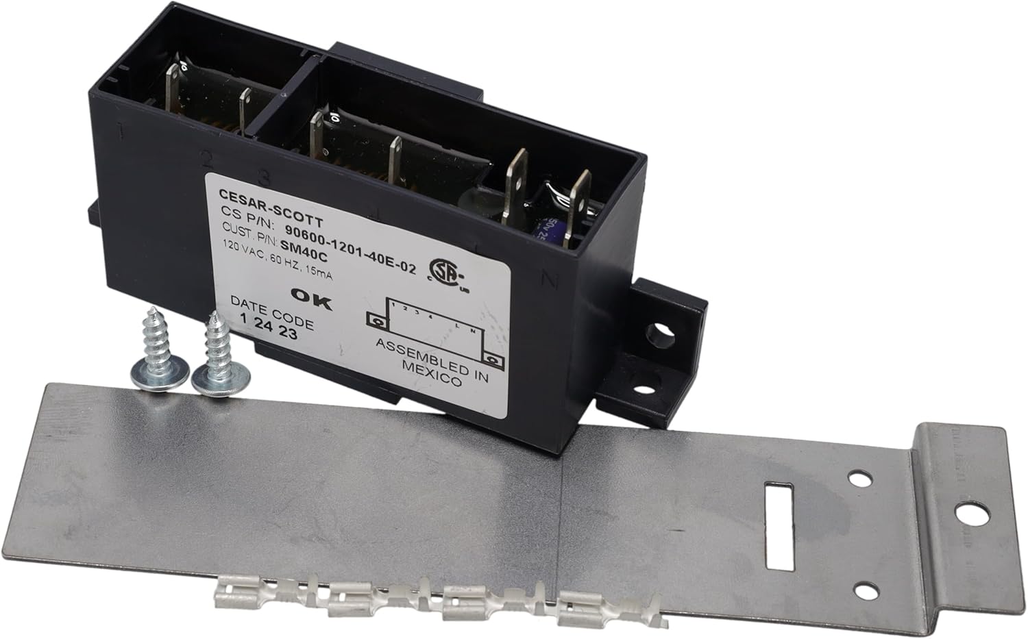 Supplying Demand 12001596 7431P027-60 Gas Range Top Burner Spark Ignition Module Replacement Model Specific Not Universal