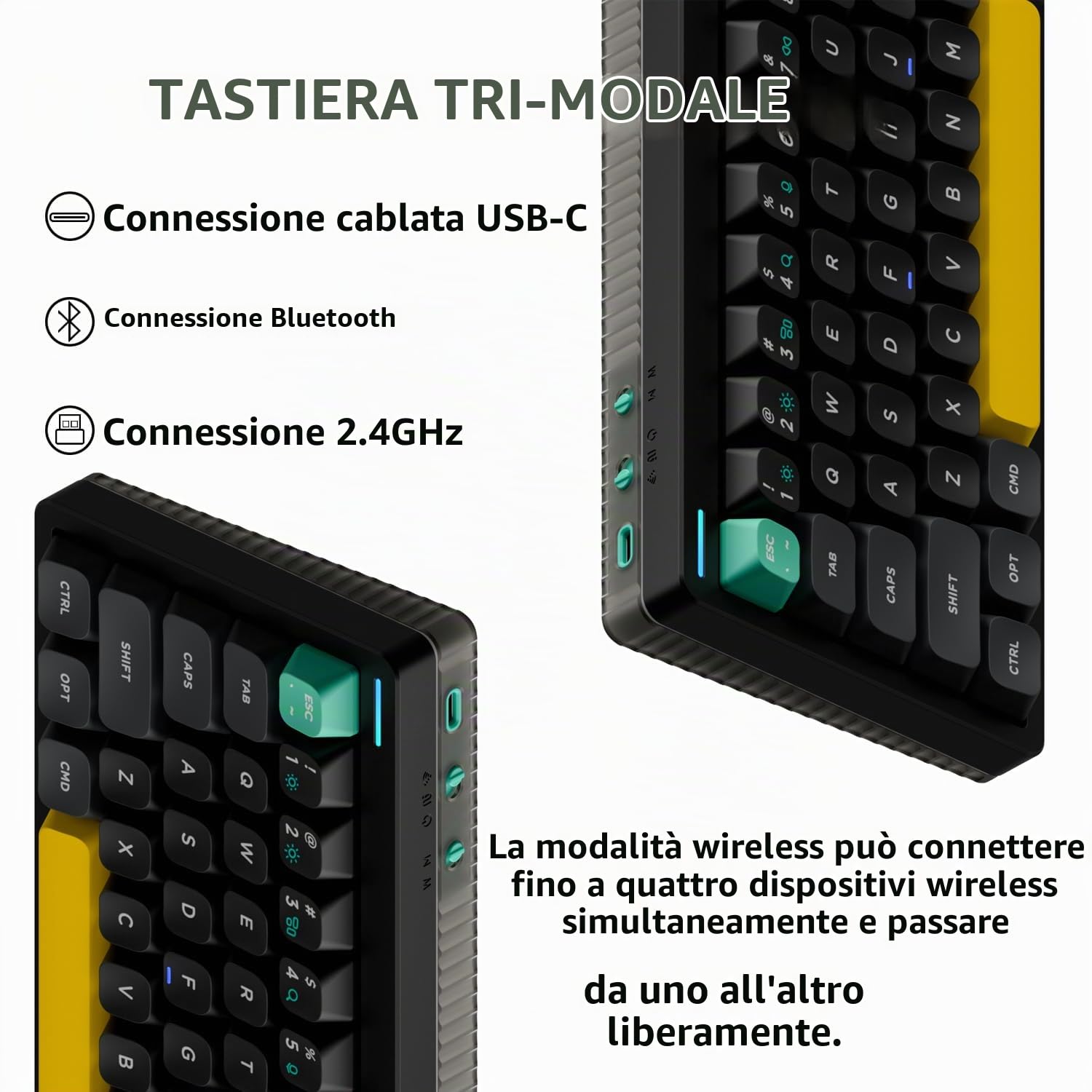 nuphy Halo65 V2 - Tastiera da gioco wireless