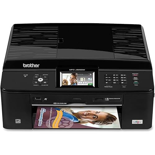 Brother Printer MFCJ825DW Wireless Color Photo Printer with Scanner, Copier and Fax