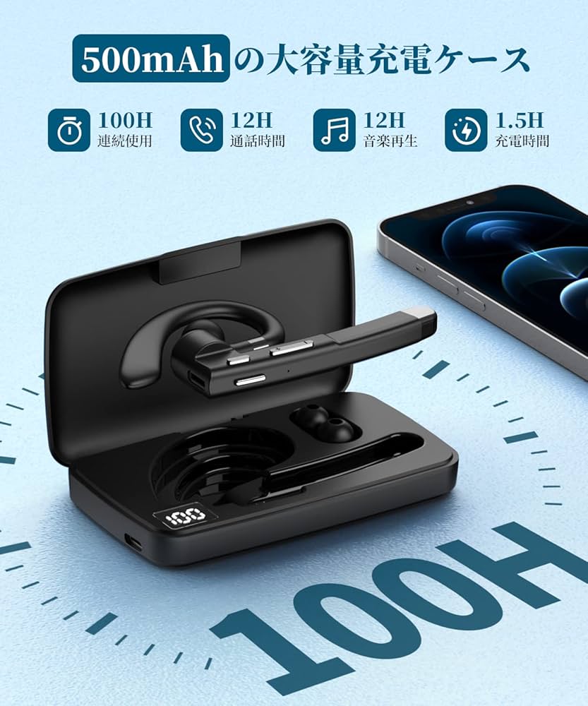 Amazon.co.jp: XVV Bluetoothヘッドセット ワイヤレスイヤホン