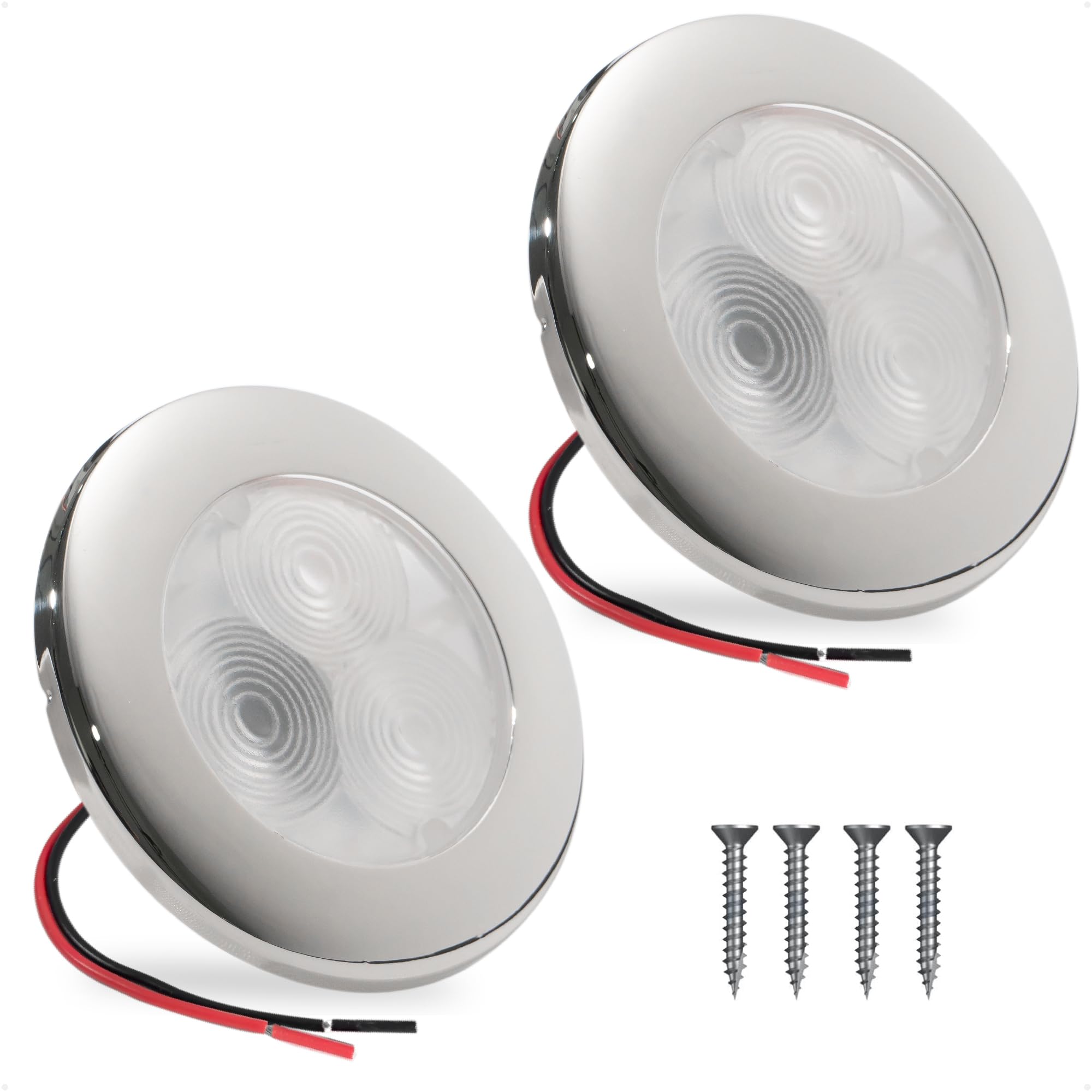 Amazon.com: Five Oceans LED Marine Courtesy Lights, 2-Pack, 3-Inch