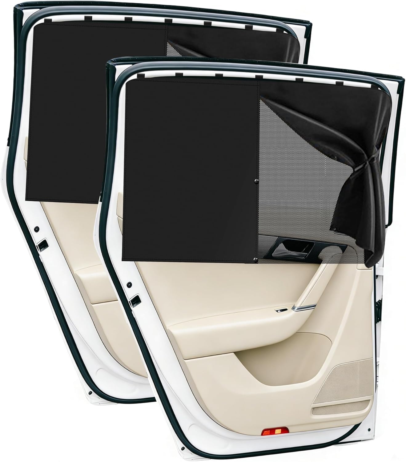 QIZUN Car Side Window Shades for Kia Sorento Hybrid 2021-2025