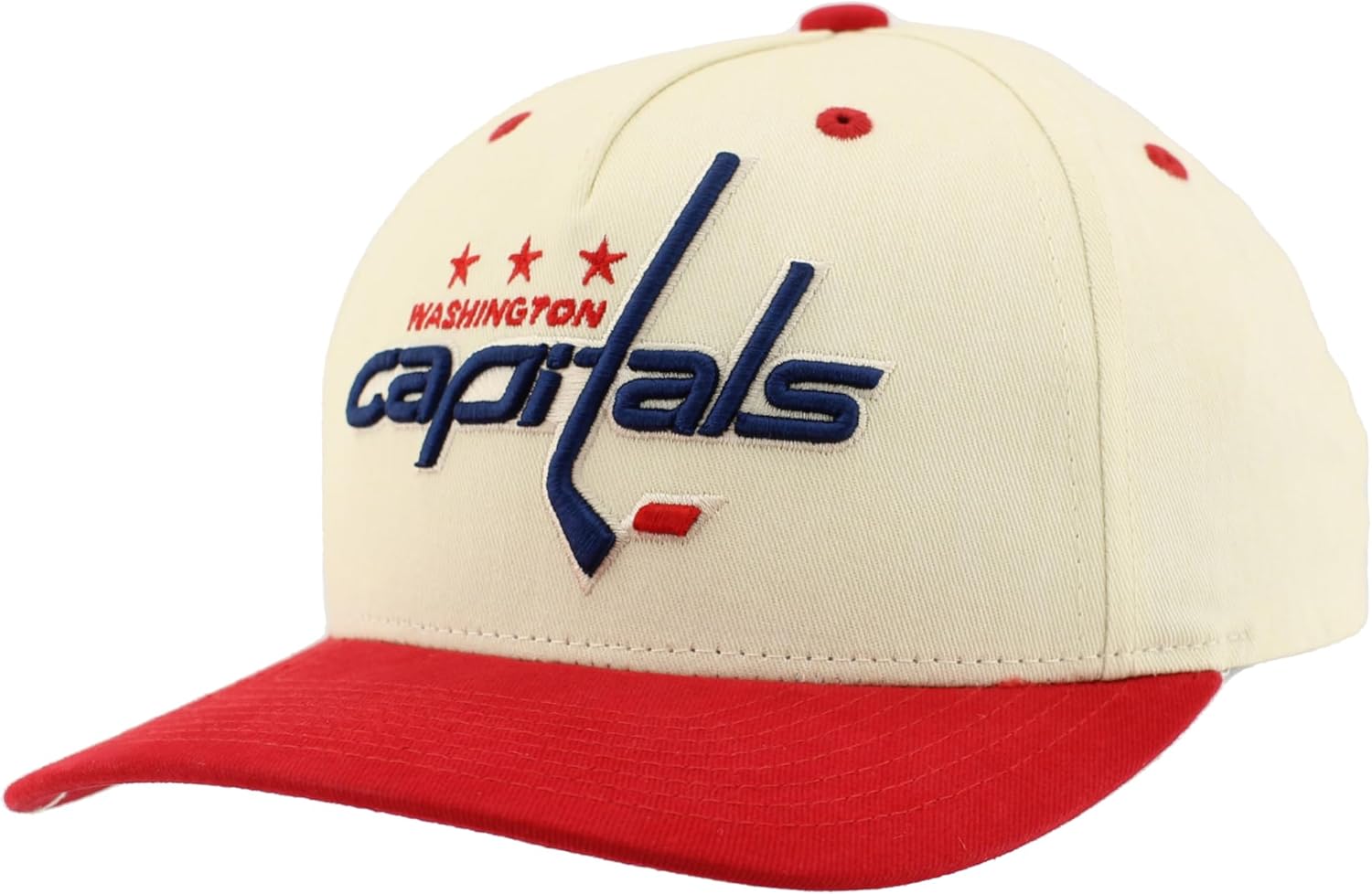 ZHATS NHL Unisex-Adult NHL Officially Licensed Adjustable Snapback Hat Marquee Ivory