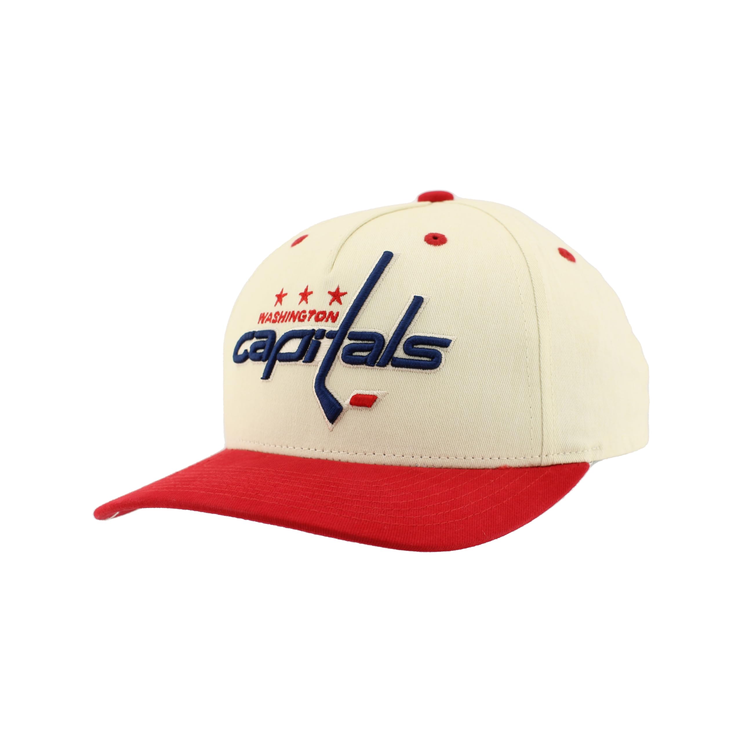 ZHATS NHL Unisex-Adult NHL Officially Licensed Adjustable Snapback Hat Marquee Ivory