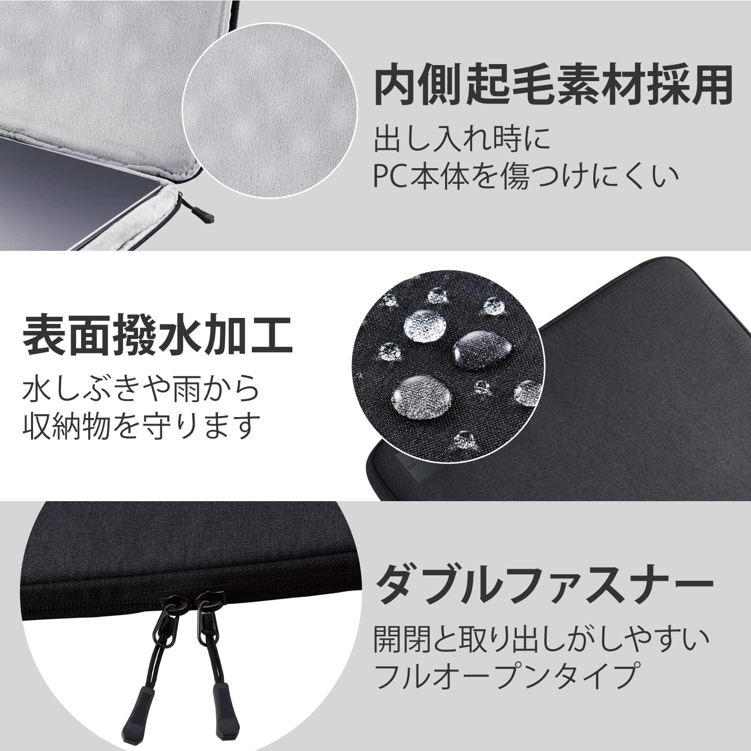 Elecom BM-IBPM2114BK Laptop Case, Shockproof, Compatible with MacBook Pro 14 Inch (2021 Release), Water Repellent, Surface Protection, Black