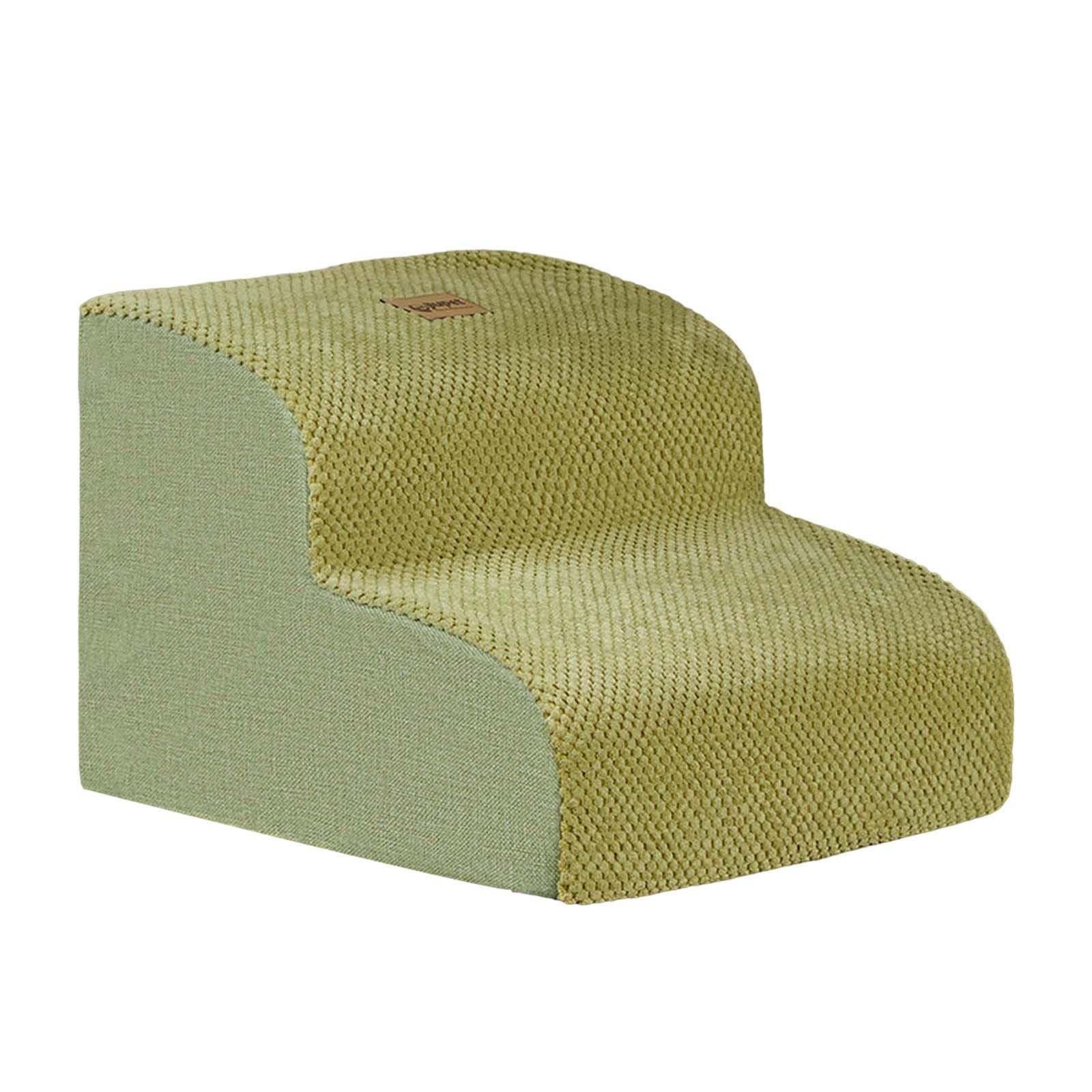 Escalier pour chien et chat 2 marches 36x40x30cm avec housse amovible lavable