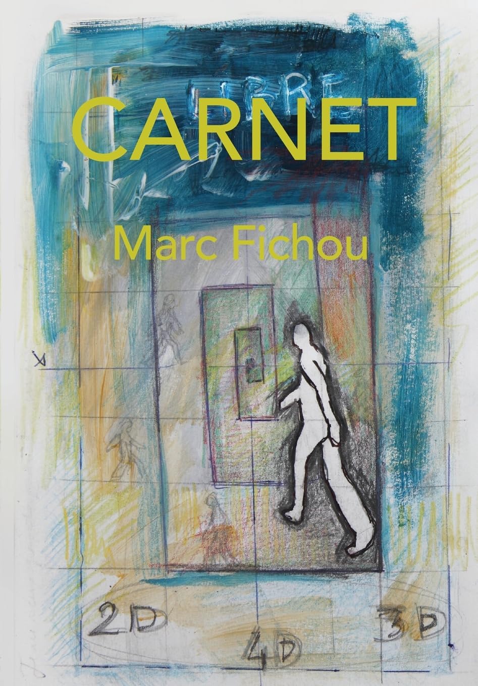 Carnet A5 à pages blanches couverture rigide en tissu pour notes au quotidien