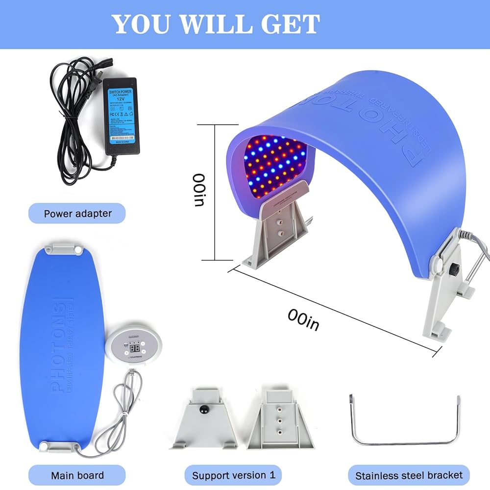 家庭用エキシマライト光線 UVB LIGHT THERAPY DEVICE Amazon.com : LED Light Skin Care Therapy Machine, Photon