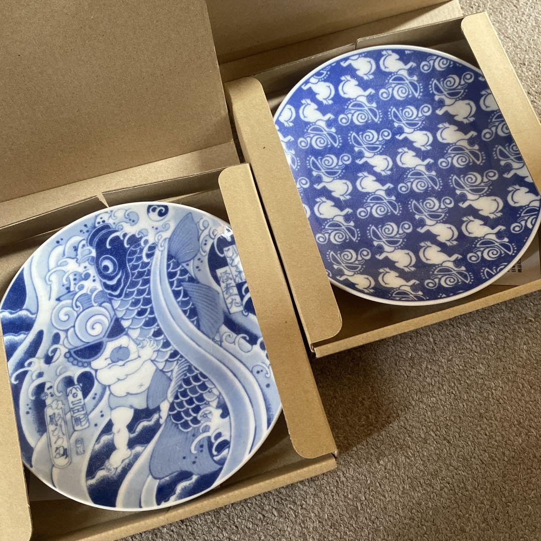 Amazon.co.jp: ヒスミニ お皿 2枚セット : ホーム＆キッチン