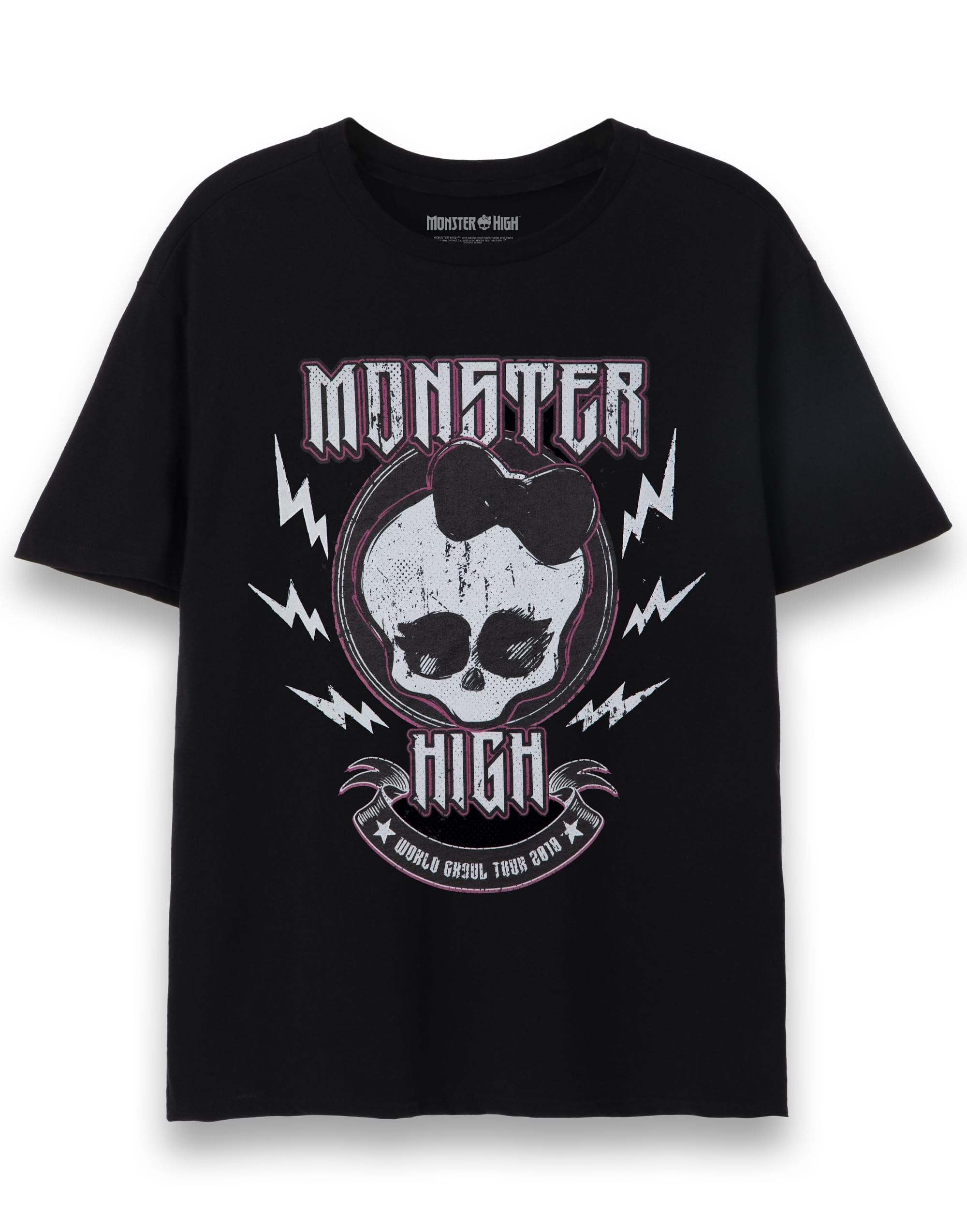 Monster High (Small) Short Sleeved T-Shirt (Womens ) Black