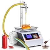 Hanchen Weight Honey Filling Machine Automatic Bottling Machine with Cleaning Mode Gear Pump for Laundry Detergent, Sauce, Ketchup