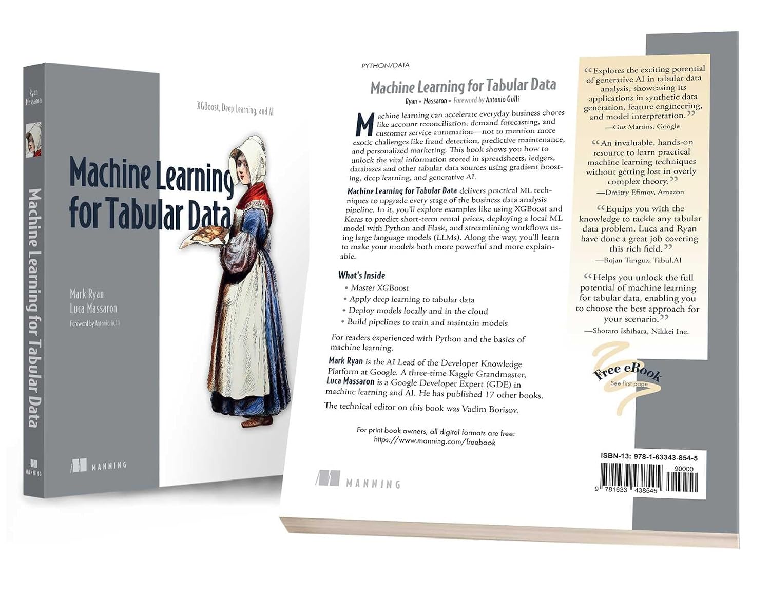 Machine Learning for Tabular Data: XGBoost, Deep Learning, and AI