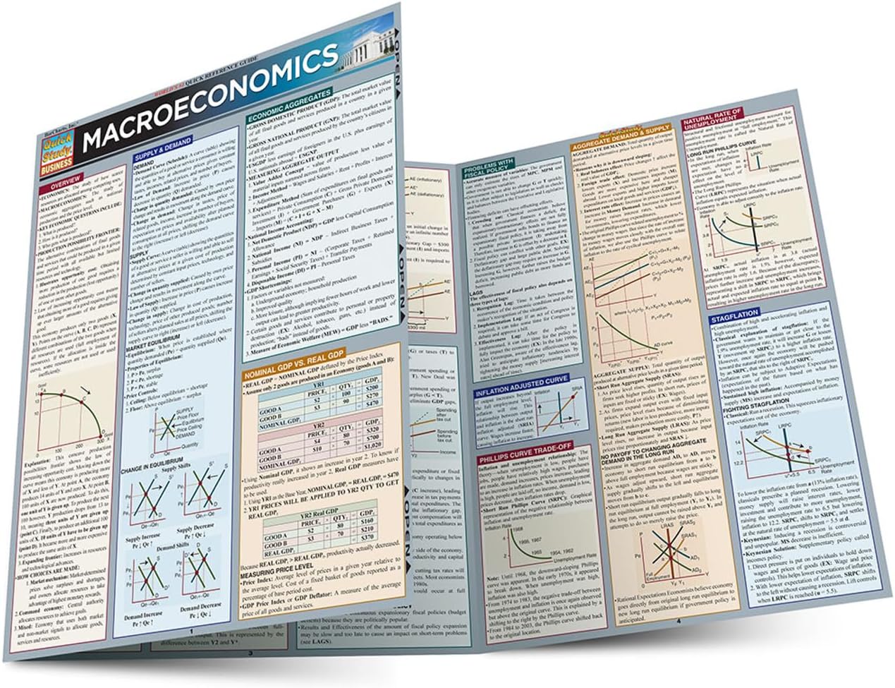 Macroeconomics: QuickStudy Laminated Reference Guide
