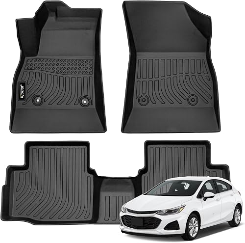 Jenofa Bodenmatten für Chevy Cruze 2016-2019 Bodenauskleidung, wasserdicht, Allw