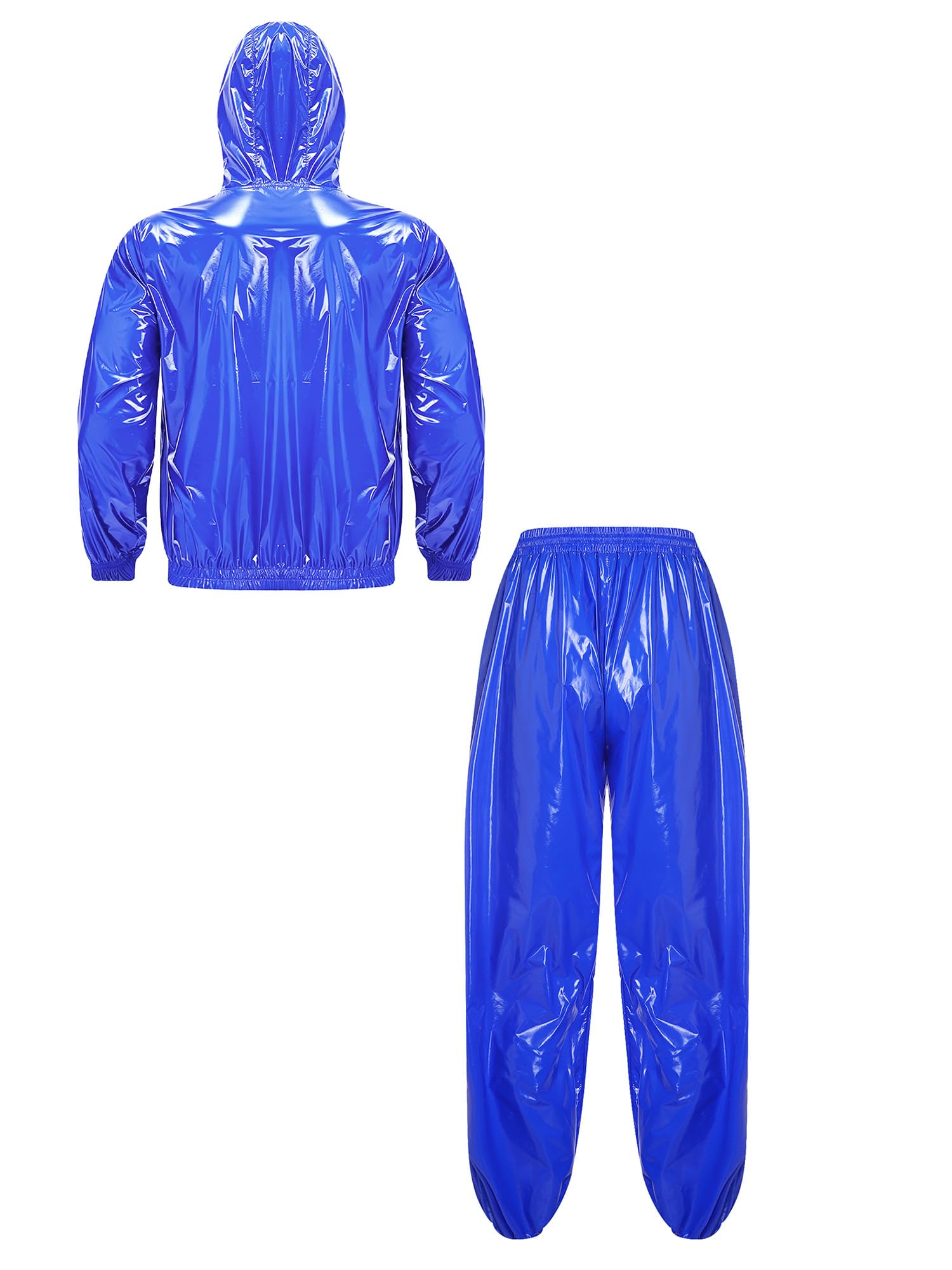 Uomo Set Abbigliamento Sportivo Casual Sweat Suit Felpa Con Cappuccio E Pantaloni Con Cordino Pantaloni Stretti Top Sport Caccia
