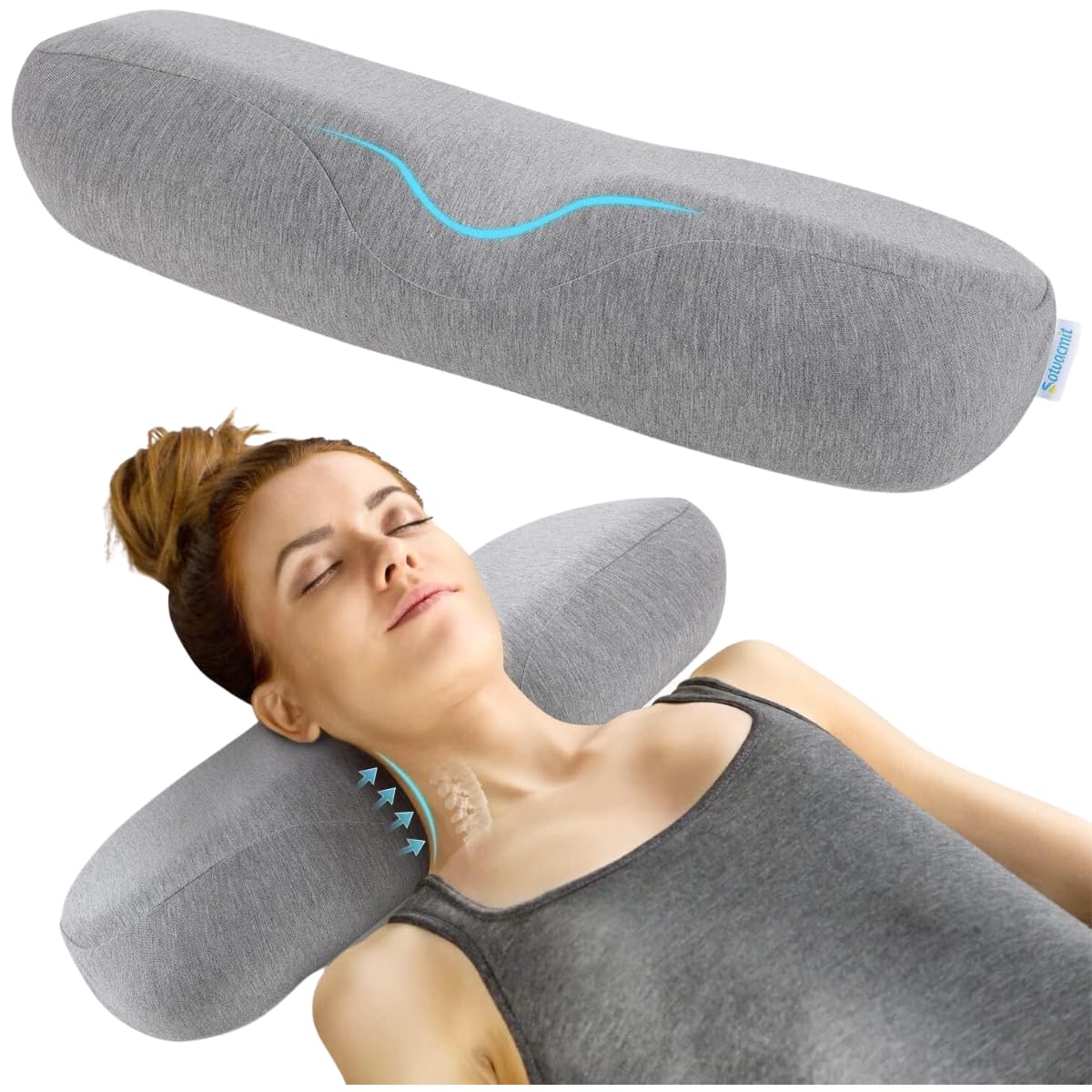 G MALL Neck Pillows for Sleeping, Ergonomically Designed Neck Support