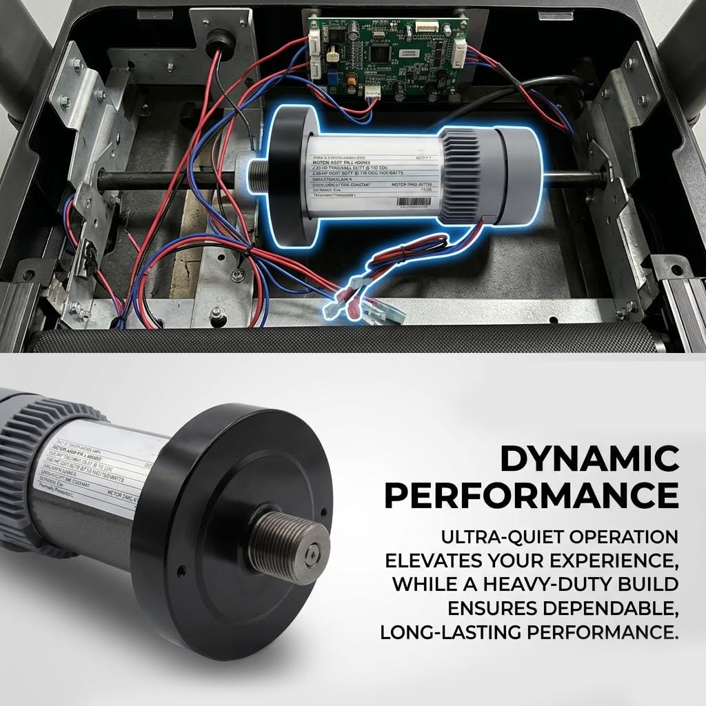M-405565 Treadmill DC Drive Motor with Flywheel 2.80HP 130V 1939W | Compatible with NordicTrack & ProForm Provides Mechanical Power Fit for 314571, 362190, 356334, 405618, 349568, C3364B4370M