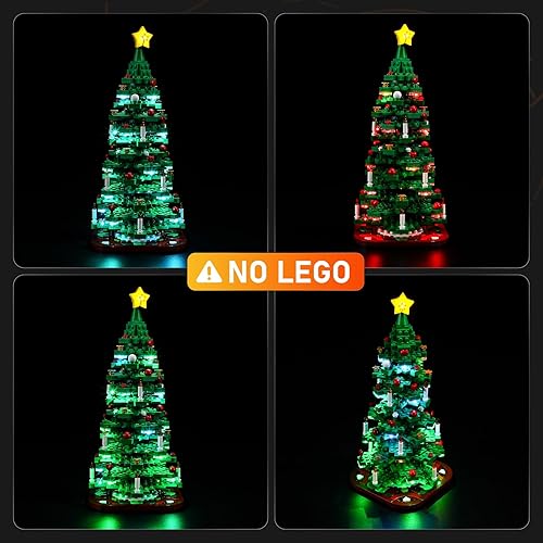 Miniatura 2 de LIGHTAILING Luz para árbol de Navidad Lego-40573 - Kit de iluminación LED compatible con el modelo de bloques de construcción Lego - No incluye el