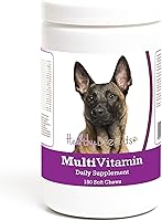 Vista 6 de Healthy Breeds Bulldog Multivitamínico Masticable Suave para Perros 180 Recuento