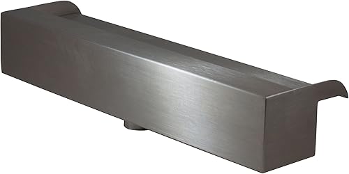 Miniatura 2 de Nakano - Derramero de cascada de 18 pulgadas para fuentes, piscinas, estanques, acero inoxidable 316 (recomendado)