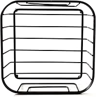 Vista 13 de Spectrum Diversified Ashley - Servilletero horizontal plano y moderno para mesas de cocina y encimeras, color negro