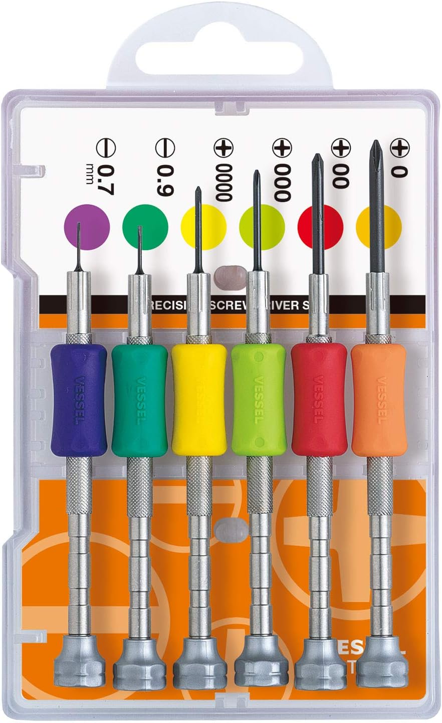 Precision Screwdriver Set TD-56S / +0, 00, 000, 0000, -0.7, -0.9