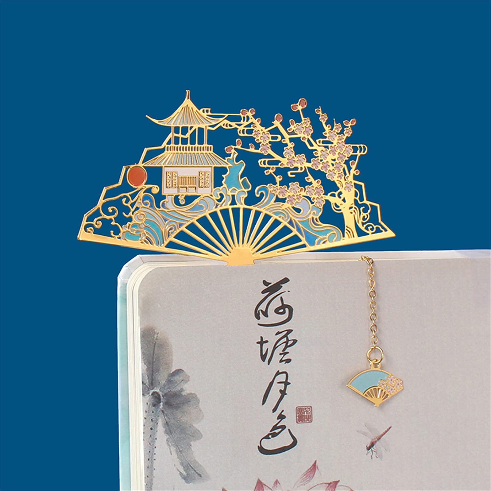 Bayannur 栞 古典的な中空の金属のしおり、絶妙な文学的および芸術的 Amazon | Bayannur 栞 古典的な中空の金属のしおり、絶妙な文学