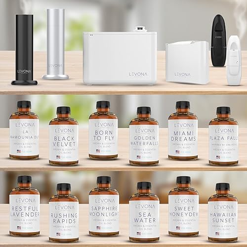 Miniatura 7 de Levona Scent Aceites esenciales puros Aceites de aromaterapia Blue Tranquility - Aromas de lujo para el hogar para difusores para el hogar, hotel y