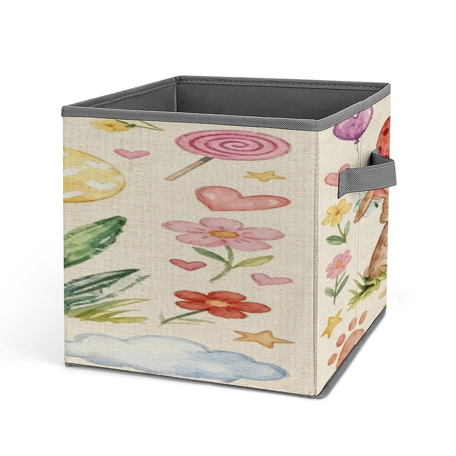 Fekiloot Style Little Bunny Storage Bins Storage Baskets