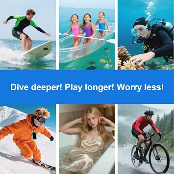 Waterproof Phone Pouch for Snorkeling with Lanyard IPX8 Waterproof Phone Case Underwater Touch/Photo Shockproof Heavy Duty Drop-Proof for iPhone 16 Pro Max/17/15/14/13 All Cell Phones-Green