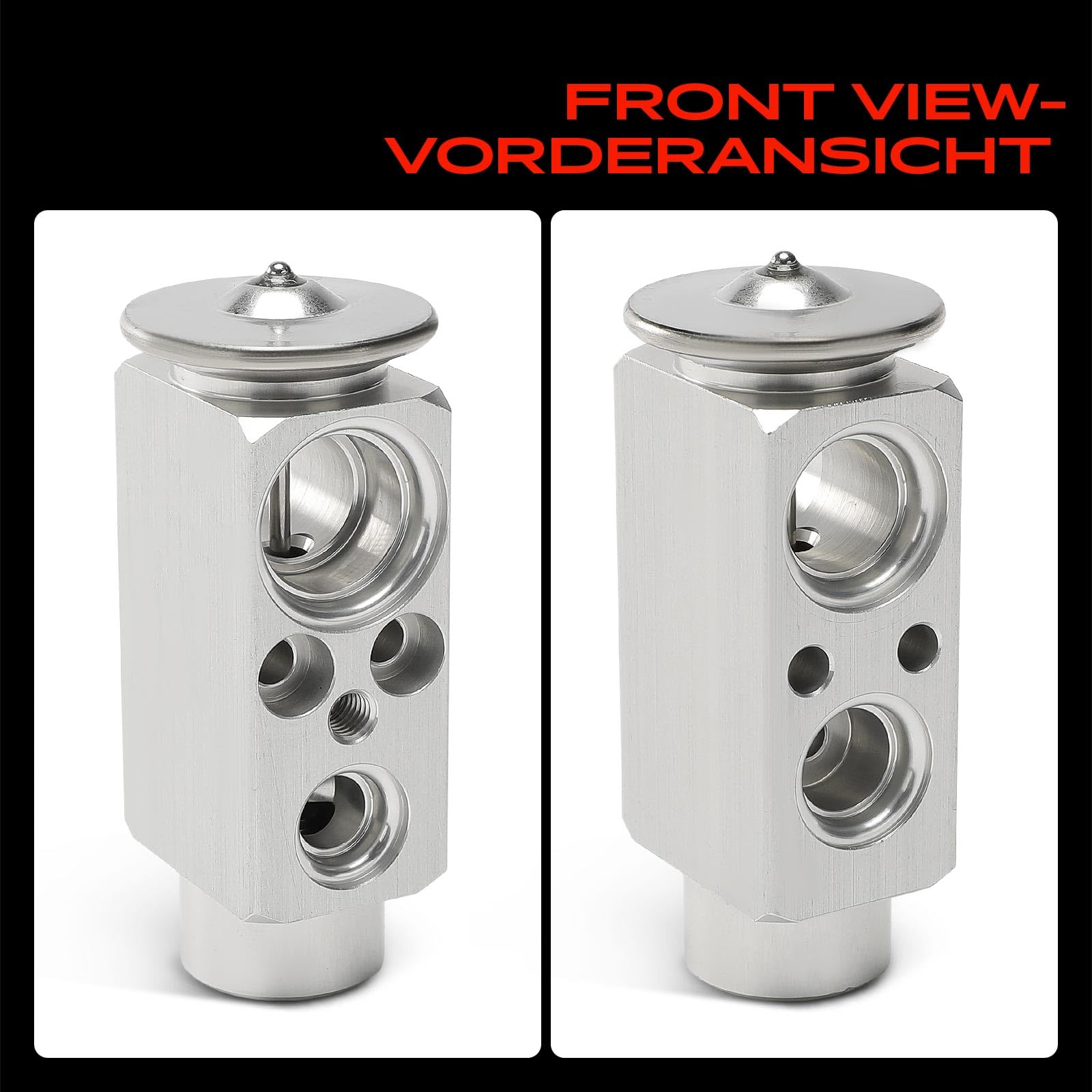 Frankberg Válvula de expansión Aire acondicionado Aluminio Compatible con Jumpy U6U Saxo S0 S1 XM Y4 Ulysse 220 Zeta 22 106 I 1A 1C Expert 224 Replace# 9613627780