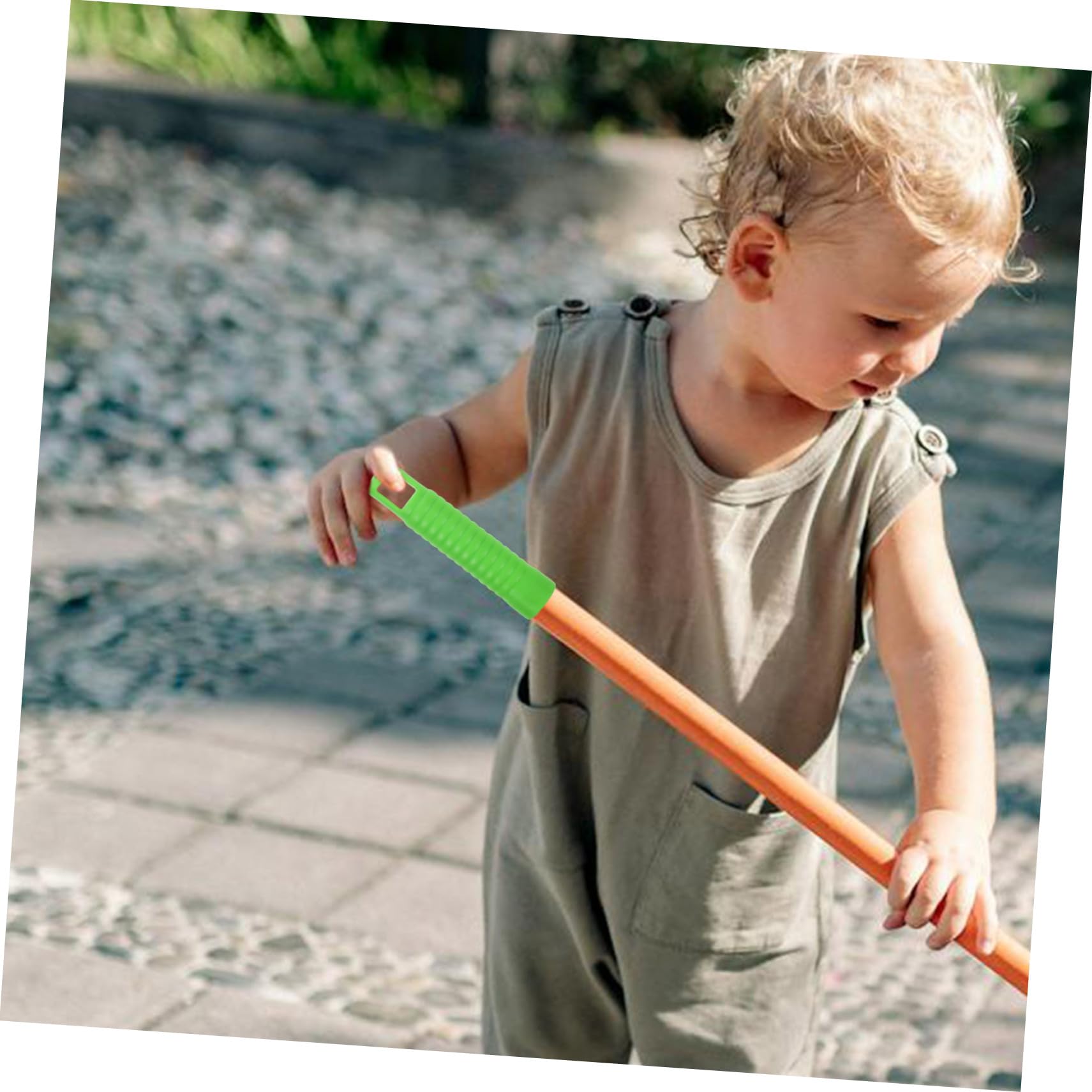 OATIPHO Moppgriff Endkappen 2 Stück - Ersatzgriffe Für Besen & Kehrschaufeln 19mm