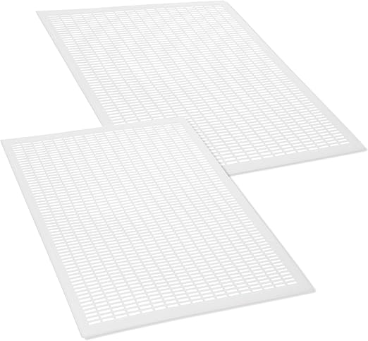 Honey Keeper 10 Frame Plastic Queen Excluder, 2 Pack - Bee Hive Tool for Beekeeping