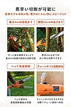あくうぇ式ロージアダンテ刃付き+有用カード Amazon | ブラックアンドデッカー(BLACK+DECKER) コード式 高枝