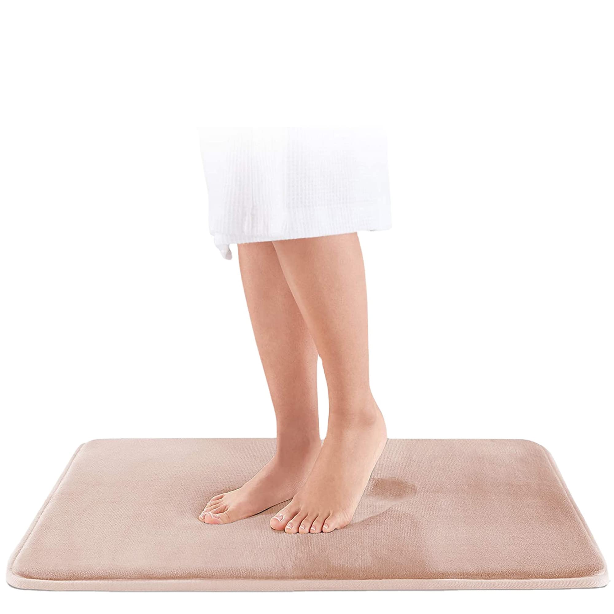 Cloud Badematte Blau Mit Augen - Wolkenförmiger Badezimmerteppich 80x50 Cm