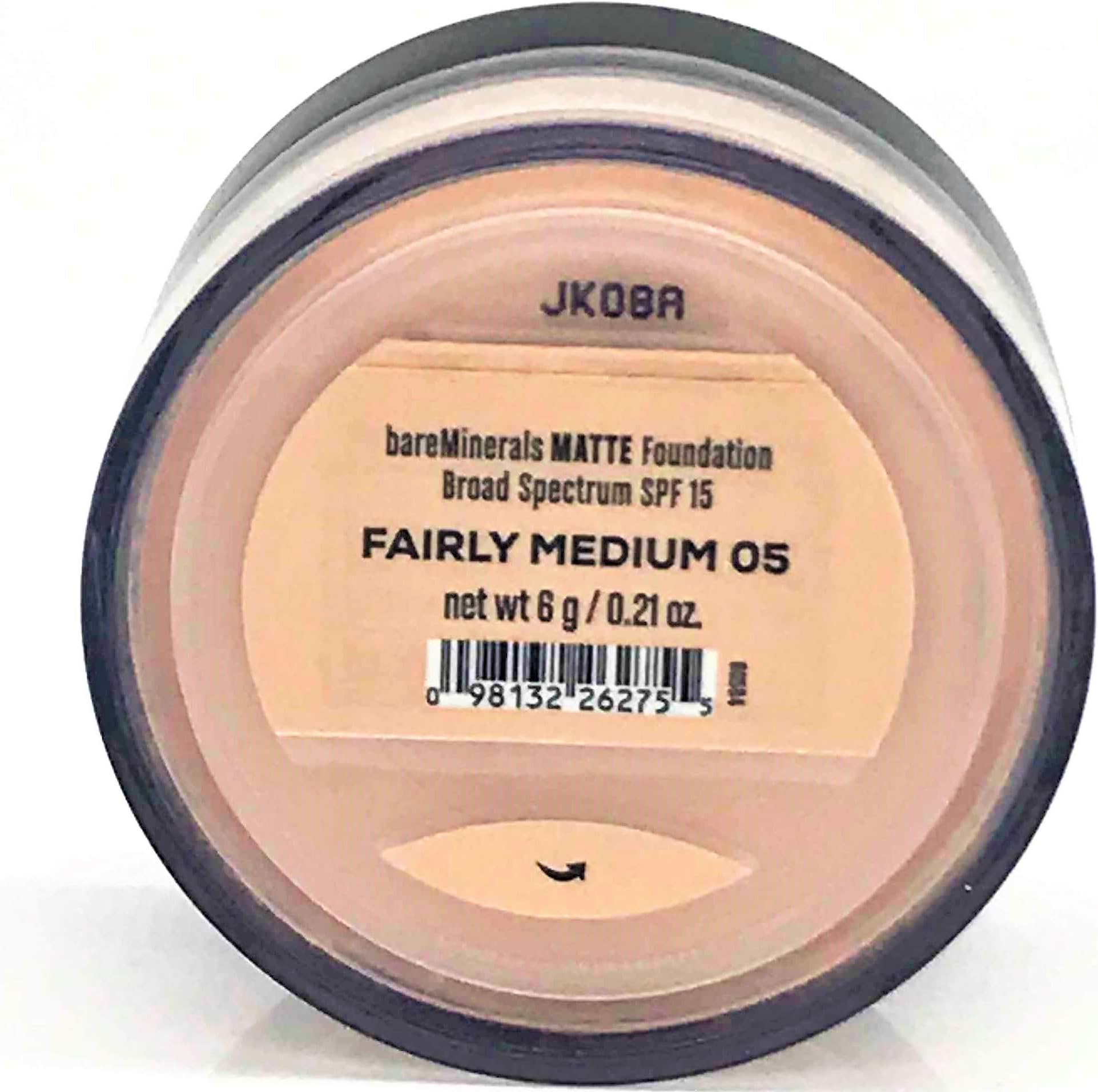 Bare Escentuals BareMinerals Matte SPF15 Foundation - Fairly Medium 6g/0.21oz