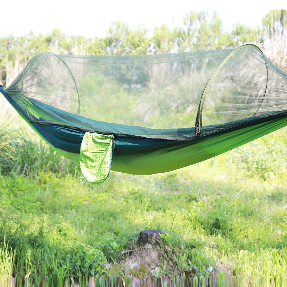 Amaca Da Campeggio Anti-zanzare Con Zanzariera Per Esterni, Amaca Da Paracadute In Tessuto Con Rete Crittografica In Nylon 89540904