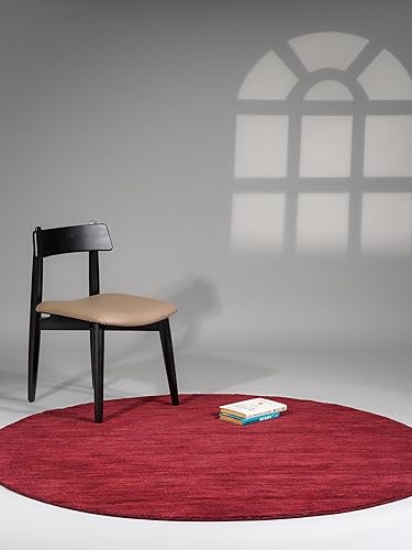 Miniatura 50 de Rugsotic Carpets Alfombra de Área Gabbeh de Lana Anudada a Mano 8'x10' Marrón Sólido L00111 Marrón,Verde,Beige,Azul / Patchwork,Camel,Carbón