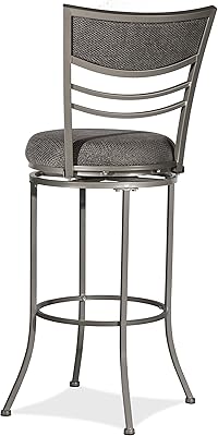 Hillsdale Furniture Amherst Swivel Height Bar Stool Champagne