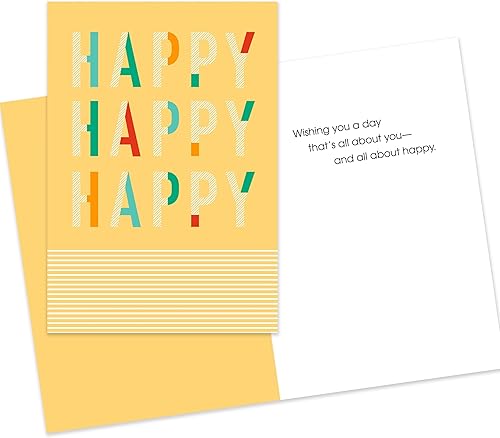 Miniatura 5 de Hallmark Business Bulk - Paquete de 25 tarjetas de cumpleaños surtidas para empleados y clientes (celebradas y apreciadas), tarjetas de 5 x 7,