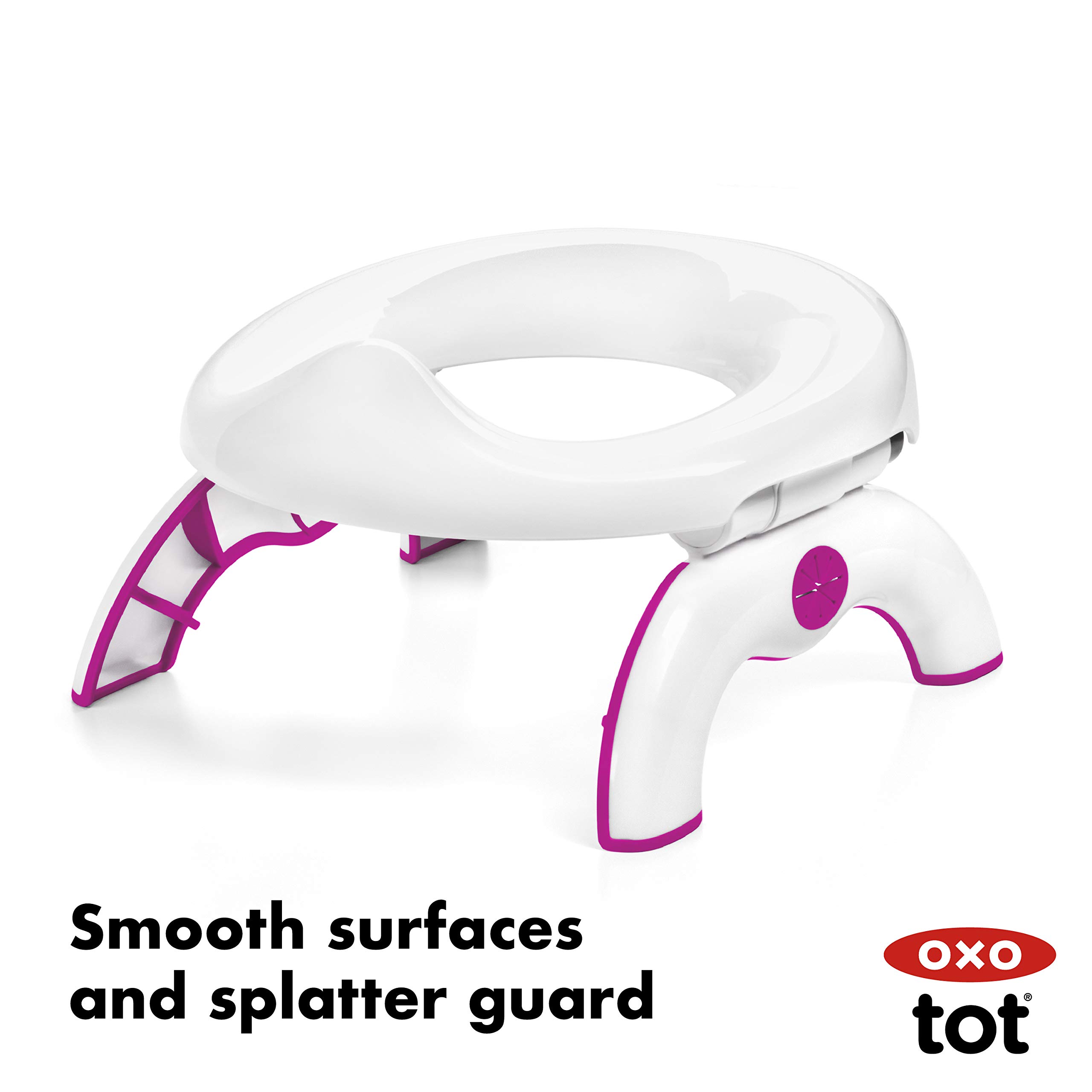 OXO TOT - los viajes para ir al baño/WC Reductor 2 de 3, Rojo