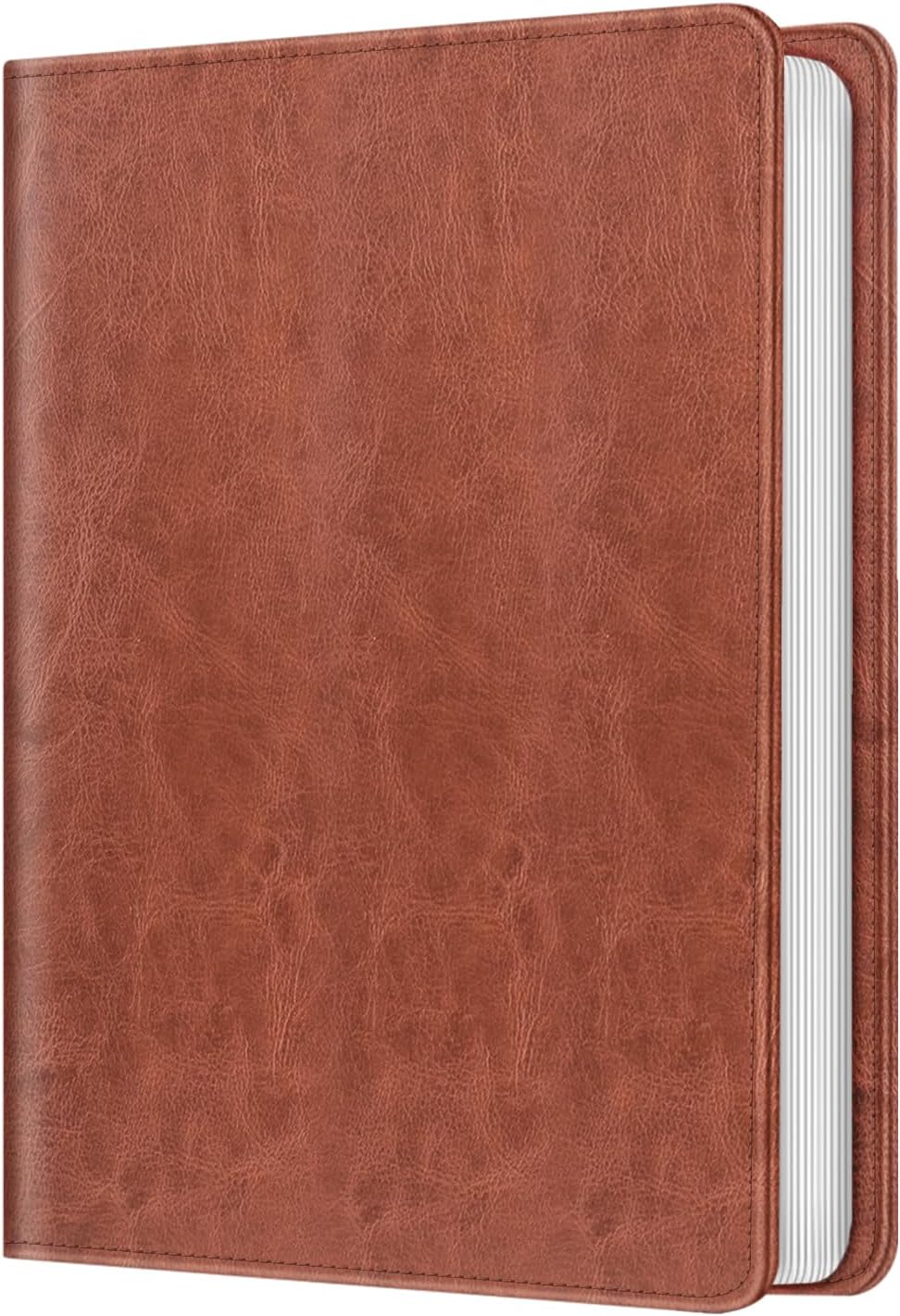 Fintie Photo Album for 4x6 Photos - 112 Pockets Vegan Leather Cover Memory Albums Book for Birthday Family Anniversary Vacation Pictures (Vintage Brown)