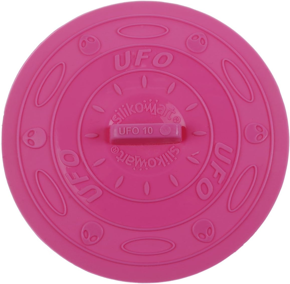 Silikomart UFO Collection 10-Inch Round Universal Silicone Lid, Transparent