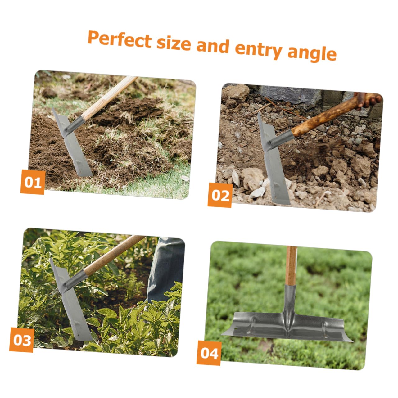 Kisangel 2 Pala de Limpieza de Granja Pala Metálica para Excrementos de Aves de Corral Herramienta Multifuncional 2 Unidades Diseño Resistente para Uso en Granjas y Hogares