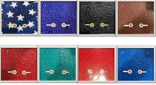 Miniatura 3 de Universal Replica Luchador Cinturón Montaje en Pared Cuero Real WWE TNA ECW Colgador Color a juego (Verde) Verde,Marrón,Negro (Real Black),Azul