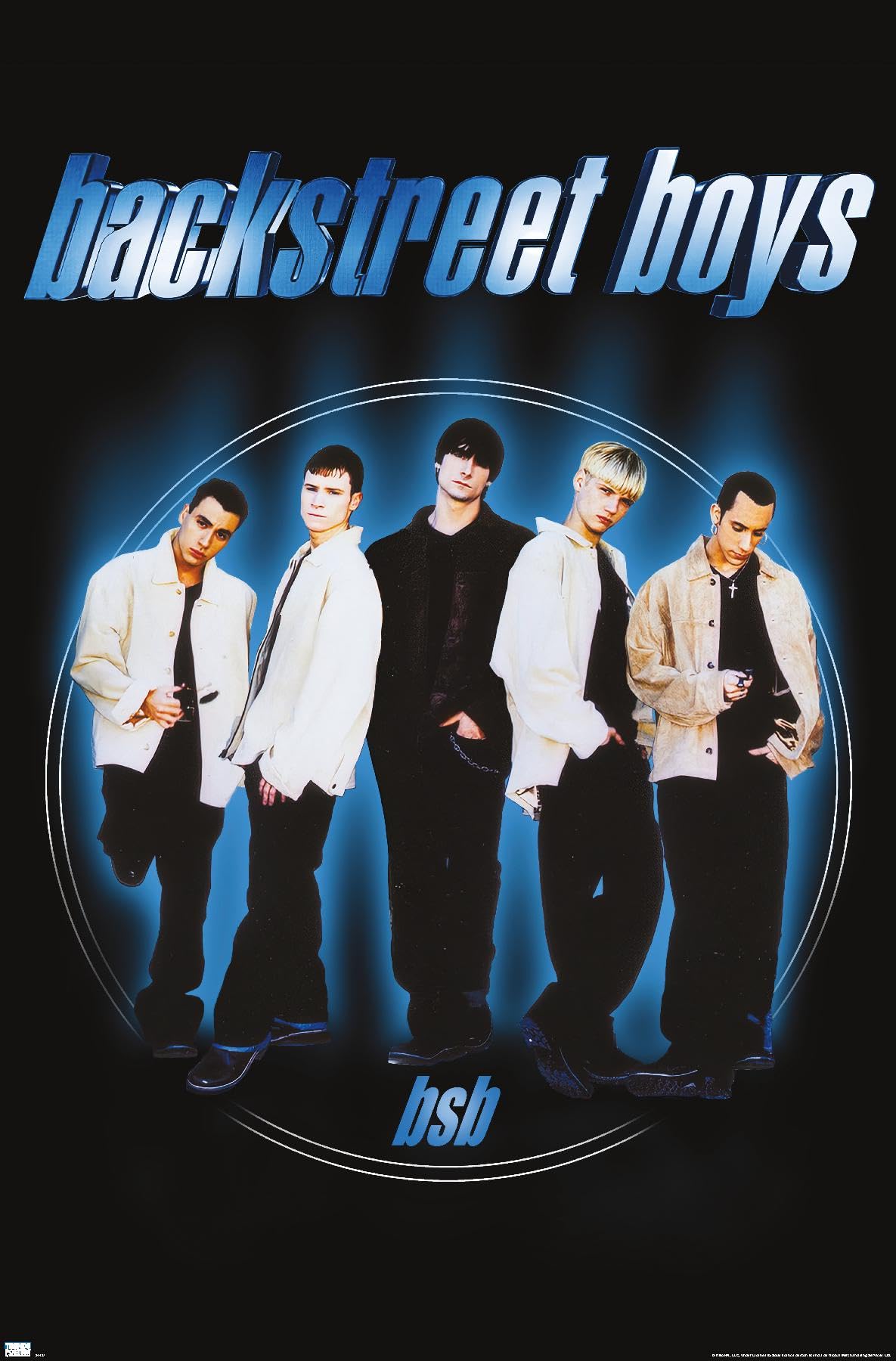 ★非売品★Backstreet Boys Poster Japan Amazon.co.jp: Trends International Backstreet Boys - サークル